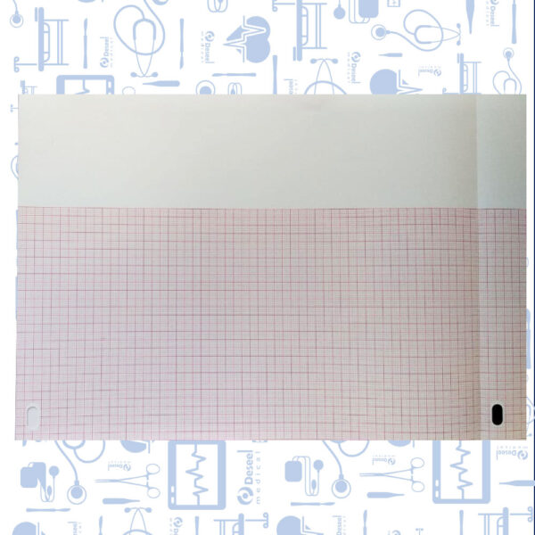 Papel en Block para Electrocardiografo de 216x280x200 Hojas