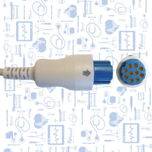 Cable ECG Completo AHA 5 Deriv Pinza Cardiocap 5 - Image 2