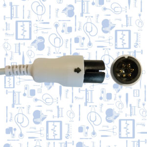 Cable ECG Completo AHA 3 Derivaciones Broche - Image 2