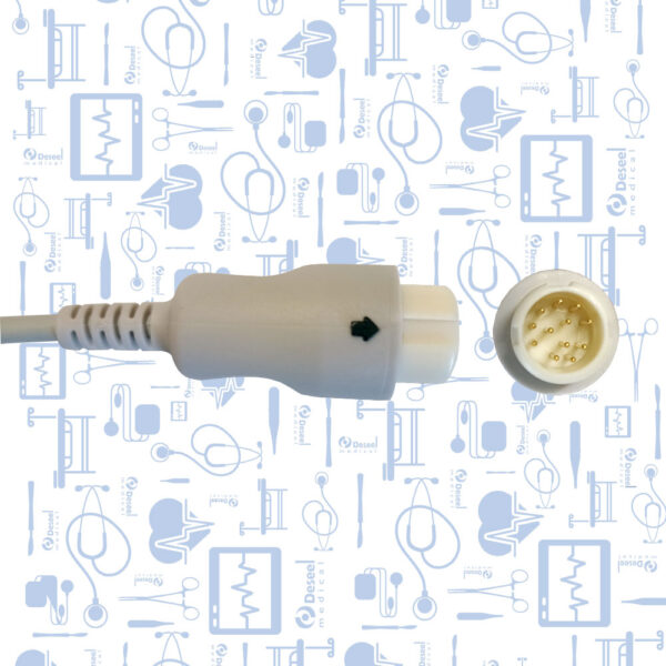 Cable ECG Completo AHA 5 Derivaciones Tipo Broche