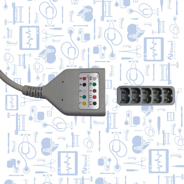 Cable ECG Troncal AHA 5 Deriv