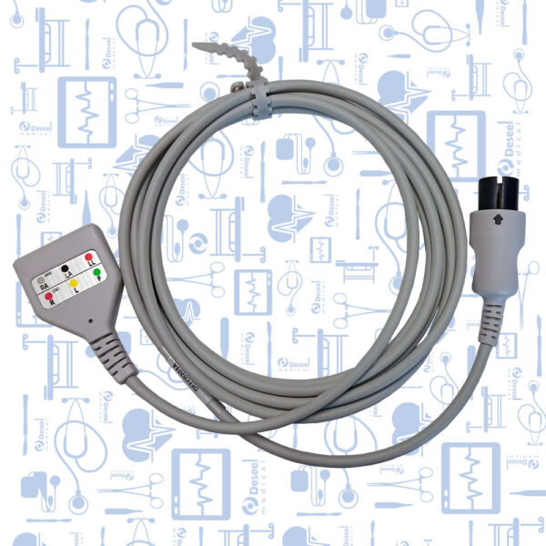 Cable ECG Troncal AHA 3 Deriv