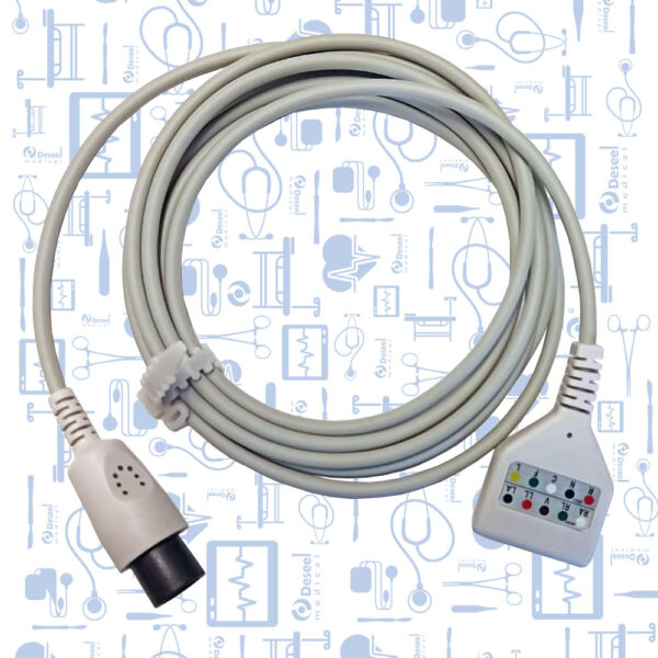 Cable ECG Troncal AHA 5 Deriv