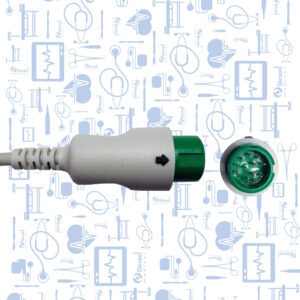Cable ECG Troncal AHA 5 Derv. Mindray T5, 12 Pin - Image 3