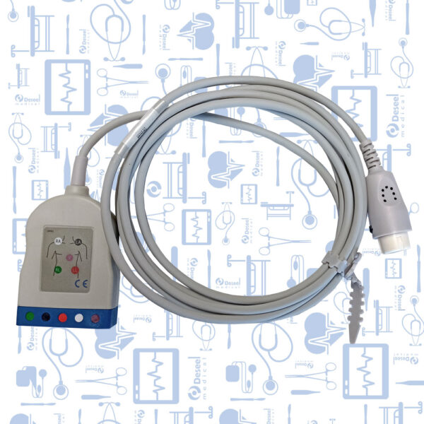 Cable ECG AHA 5 Derivaciones, VM8