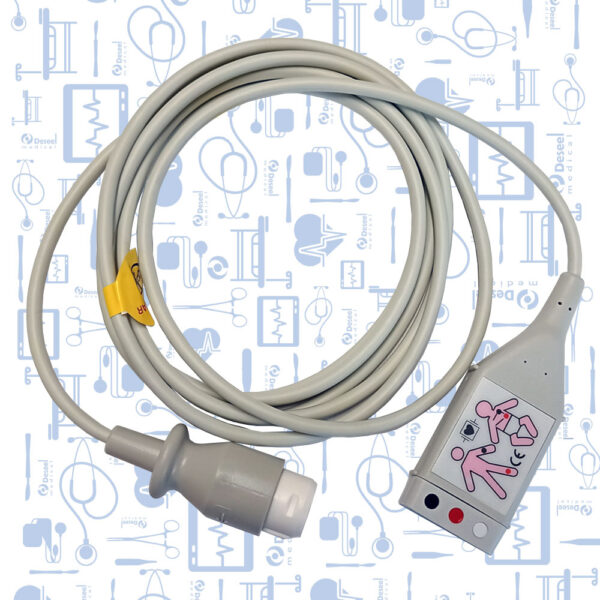 Cable ECG Troncal AHA 3 Derivaciones