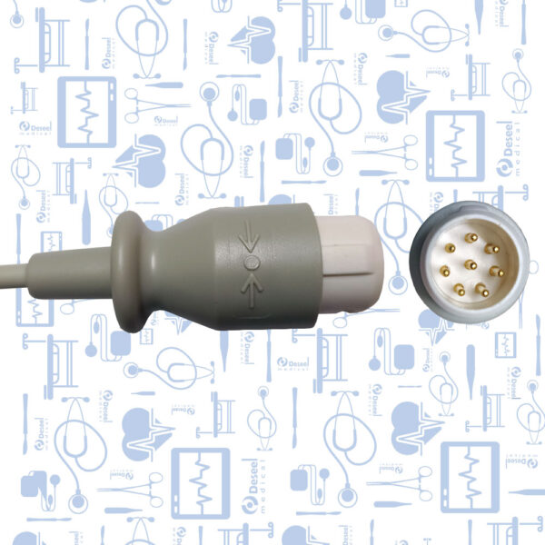 Cable ECG Troncal AHA 3 Derivaciones