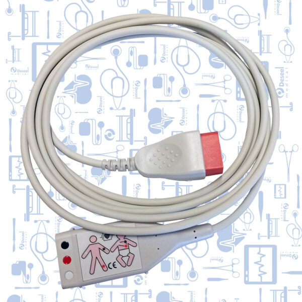 Cable Troncal de ECG de 3 Derivaciones, Bionet