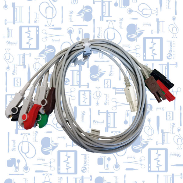 Latiguillos de ECG AHA 5 Derivaciones