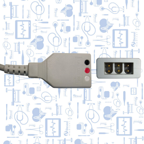 Cable Troncal ECG 3 Derivaciones AHA