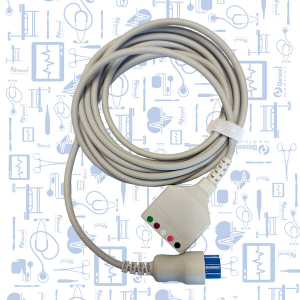 Cable Troncal de ECG AHA, 5 Deriv.