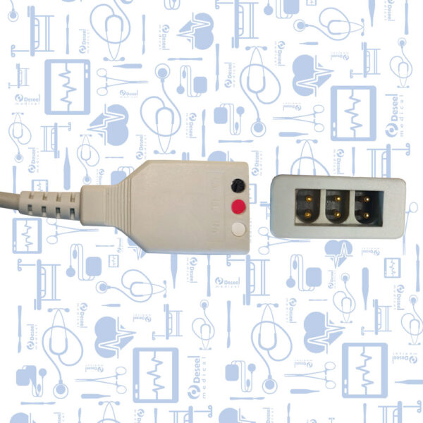 Cable Troncal de ECG 3 Derivaciones AHA