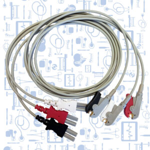Cable ECG AHA 3 Derivaciones (40"-101.6cm) Broche