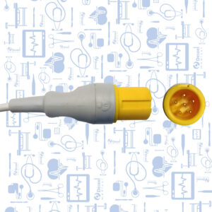 Sensor de SpO2 Adulto Tipo Clip, Contect 6 Pin - Image 2