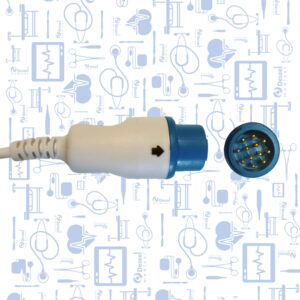 Sensor de SpO2 Directa Dedo Adulto, Biolight M9500A, 12 Pin - Image 2