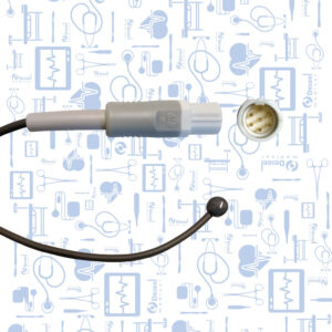 Sensor Temp, Superficie-Piel, Adulto, Reusable, Drager Infi - Image 2