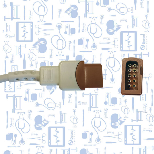 Cable Dual de Temperatura para Spacelabs