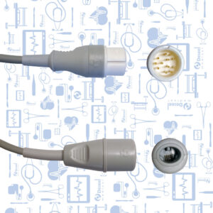 Cable de Presión Invasiva Comen-Edwards. 12 Pines - Image 2