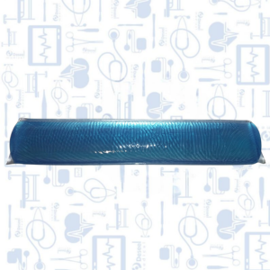 Almohadilla de gel de silicona semicircular, 50×10×4 cm